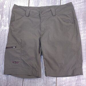 Outdoor Research Shorts Womens 4 Brown Equinox Cargo Performance Light Camp